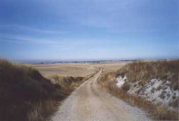 Approaching Itero de la Vega